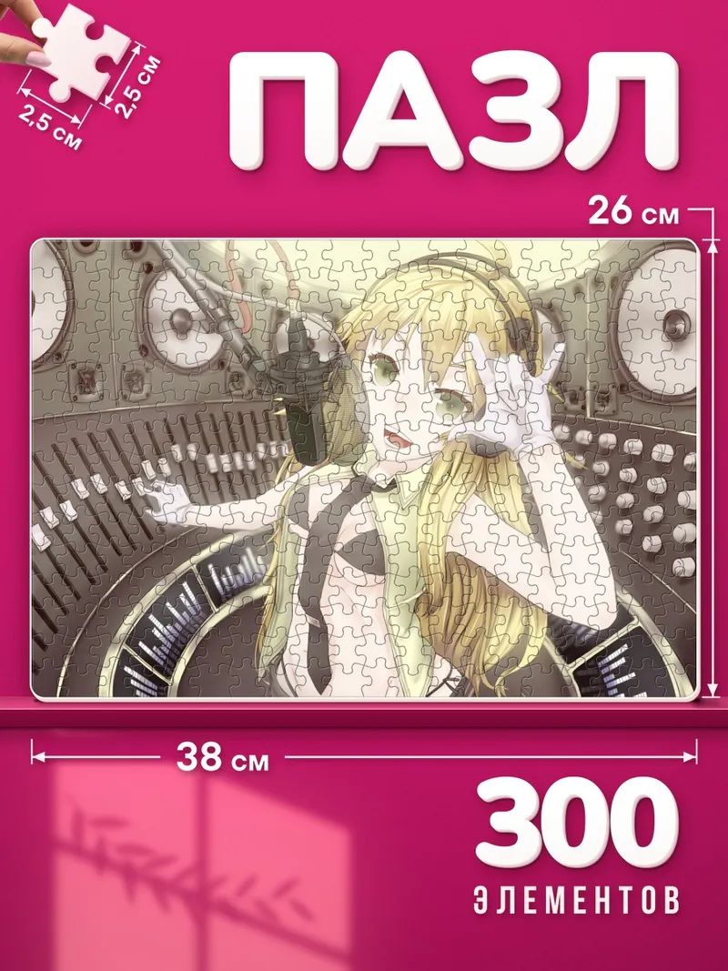 Пазлы Мики Хошии в студии