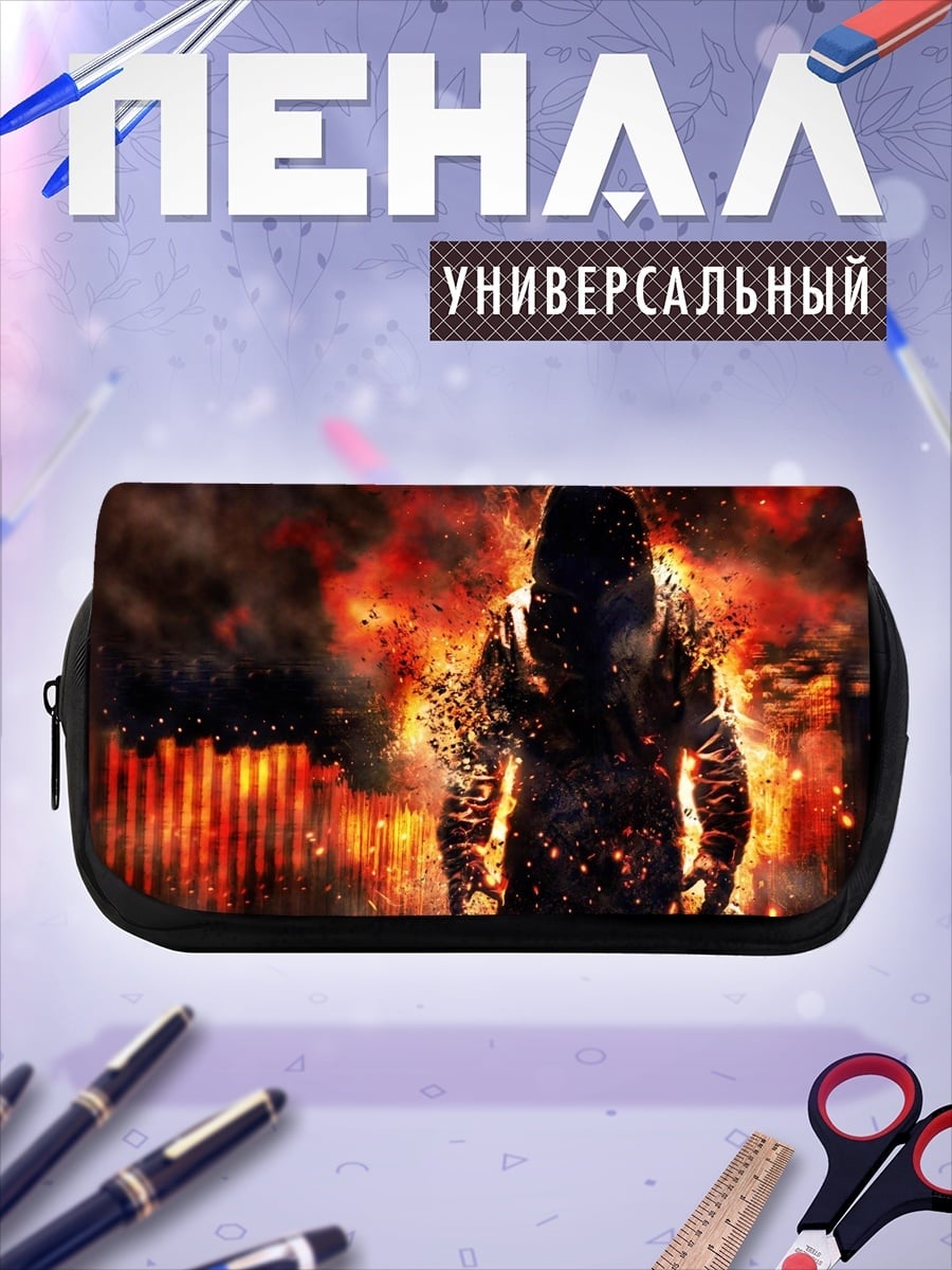 Пенал-косметичка Человек в огне