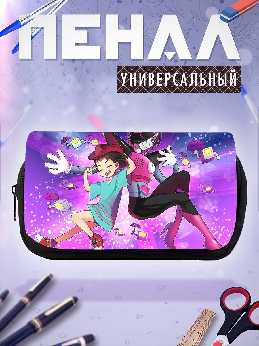 Пенал-косметичка Меттатон и Фриск