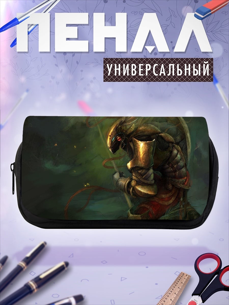 Пенал-косметичка Золотой воин