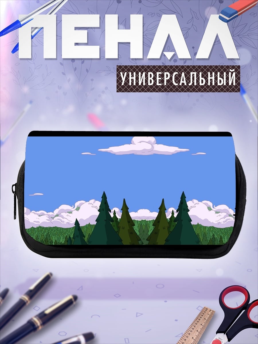 Пенал-косметичка приключения время джейк