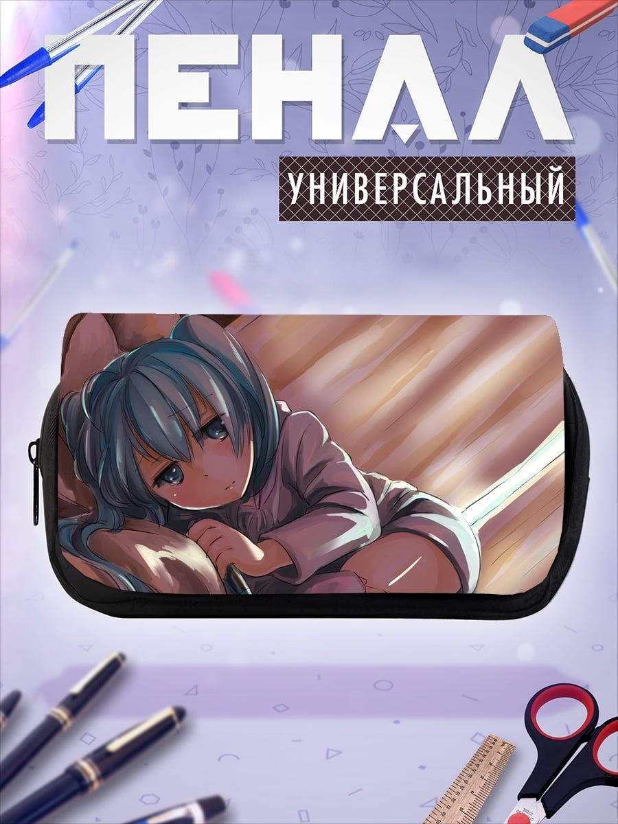 Пенал-косметичка Спящая аниме