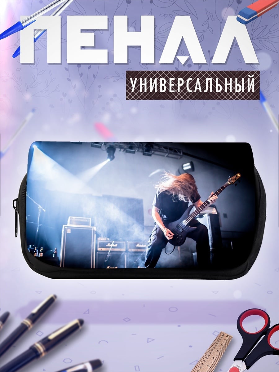 Пенал-косметичка Гитарист на сцене