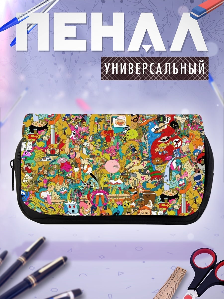 Пенал-косметичка Хаос персонажей