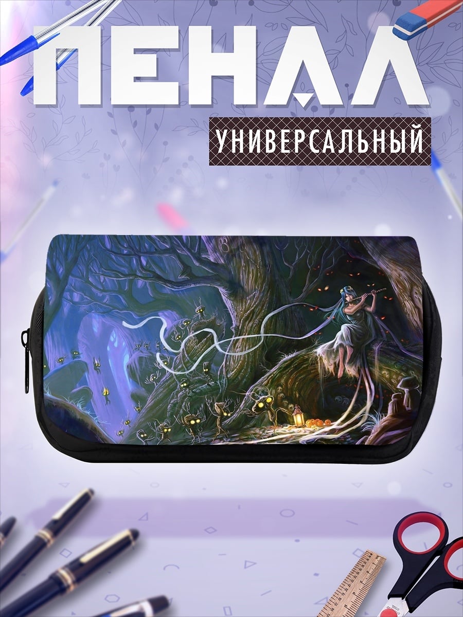 Пенал-косметичка волшебный лес
