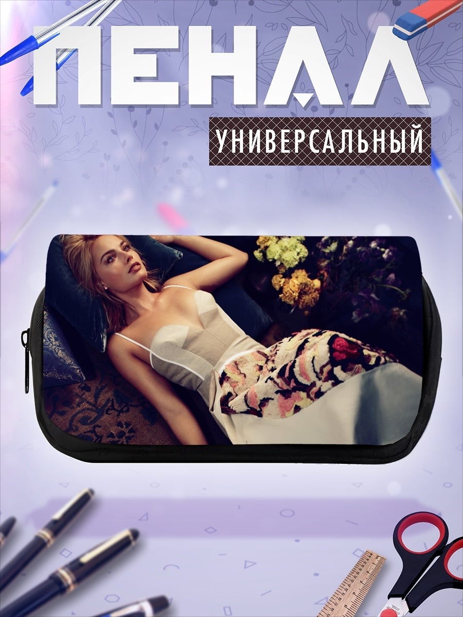 Пенал-косметичка Девушка в платье