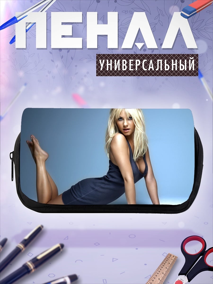 Пенал-косметичка Девушка в платье