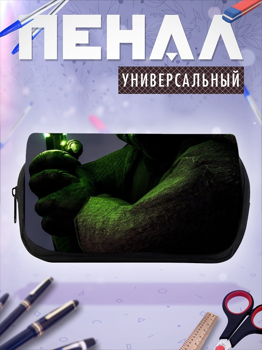 Пенал-косметичка Йода с световым мечом