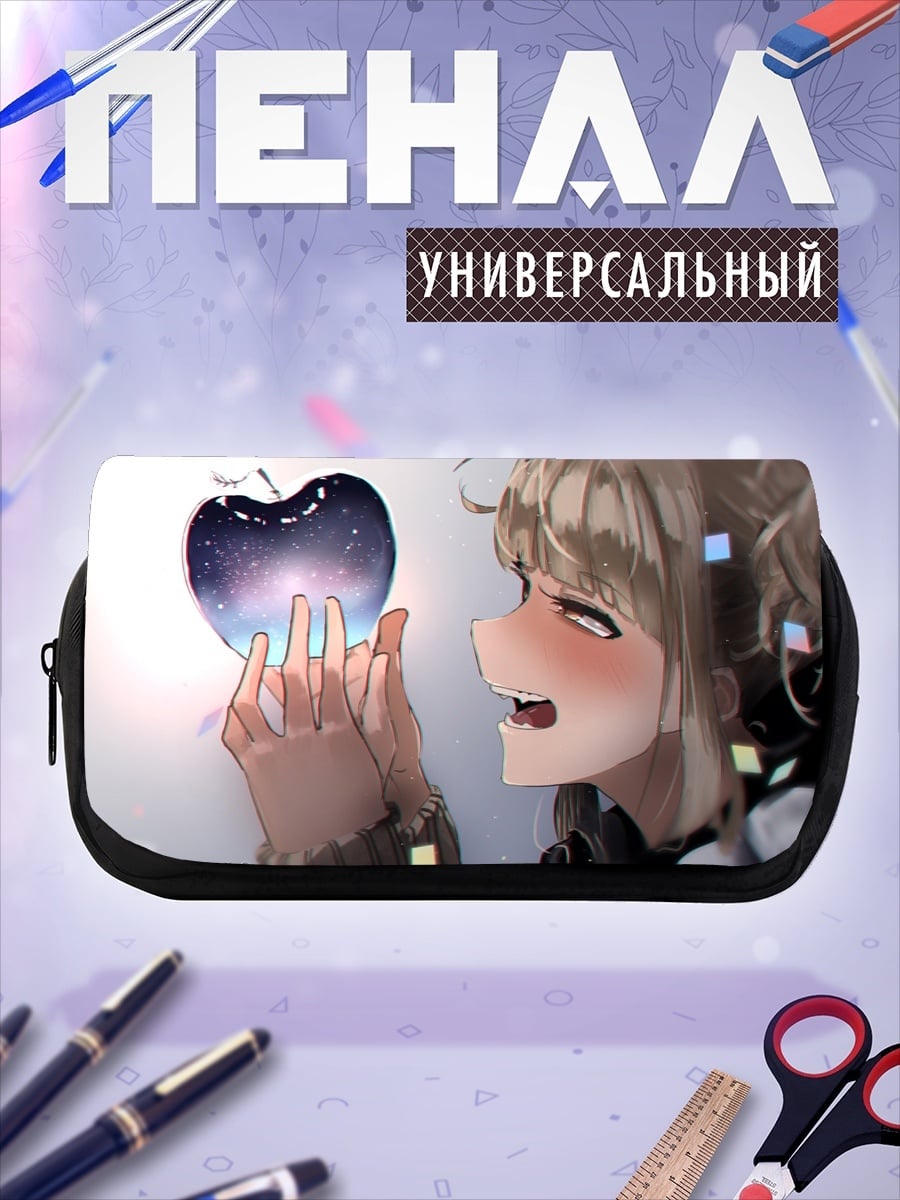 Пенал-косметичка аниме девушка космос