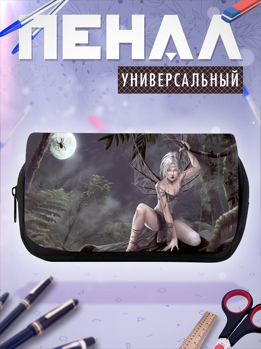 Пенал-косметичка Лесная фея на ветке