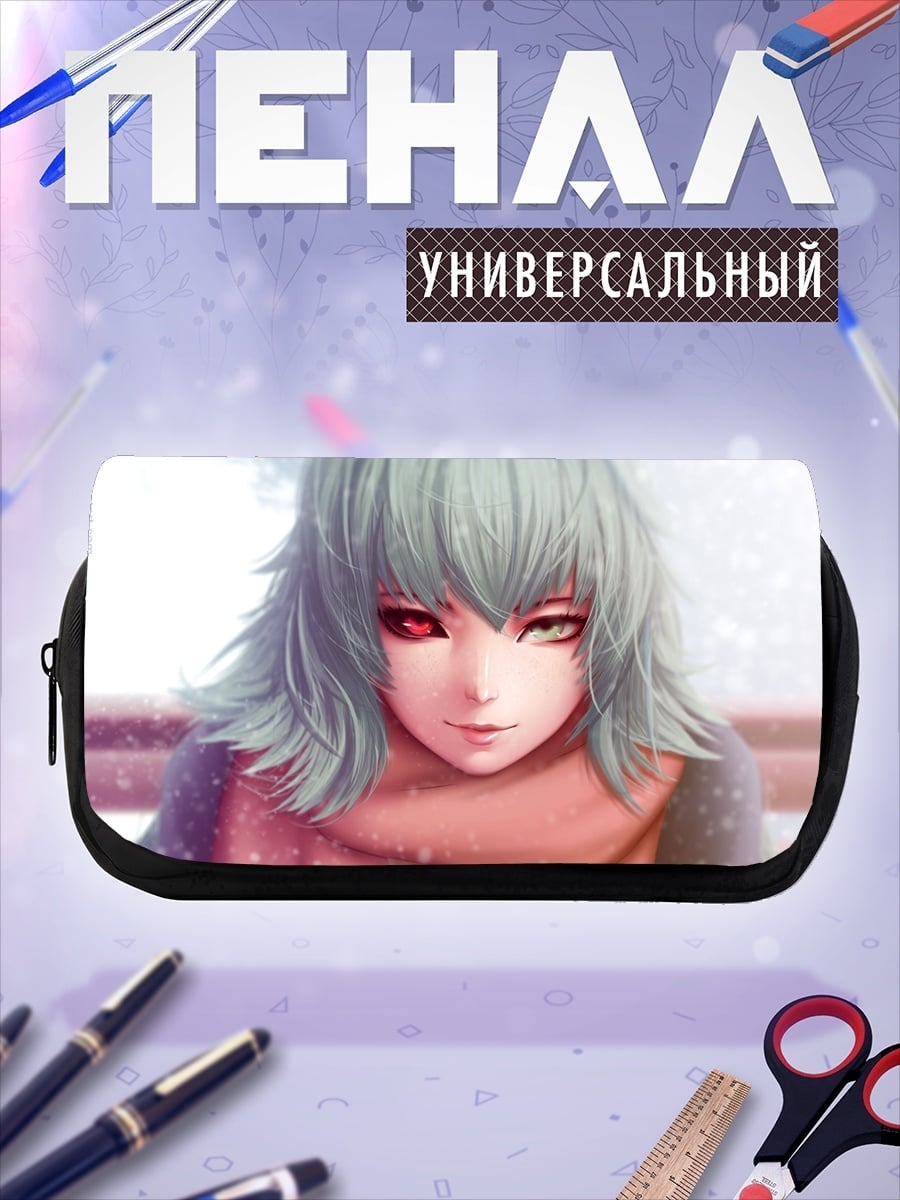 Пенал-косметичка Девушка в снегу