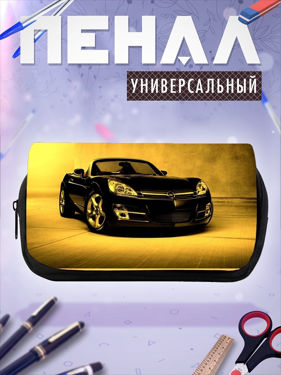 Пенал-косметичка черный родстер