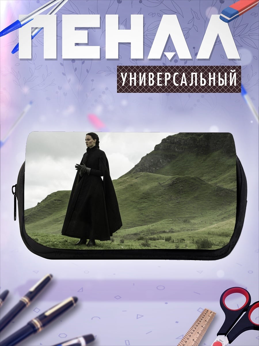 Пенал-косметичка Женщина в черном