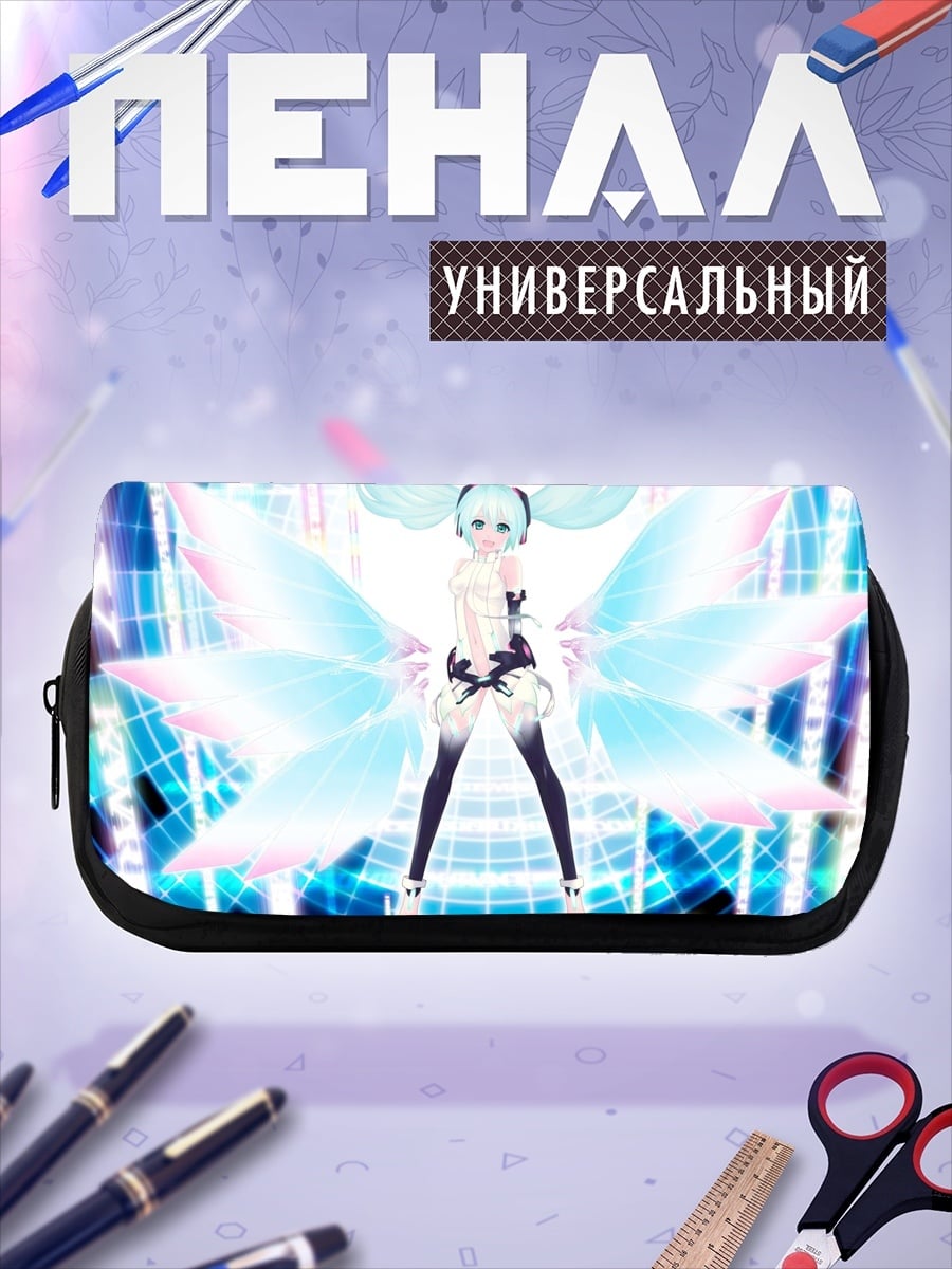 Пенал-косметичка Аниме ангел танцует