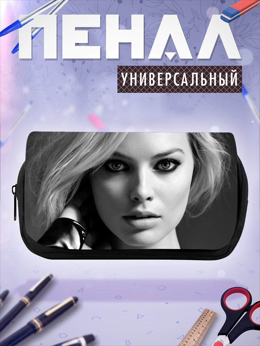 Пенал-косметичка Портрет девушки