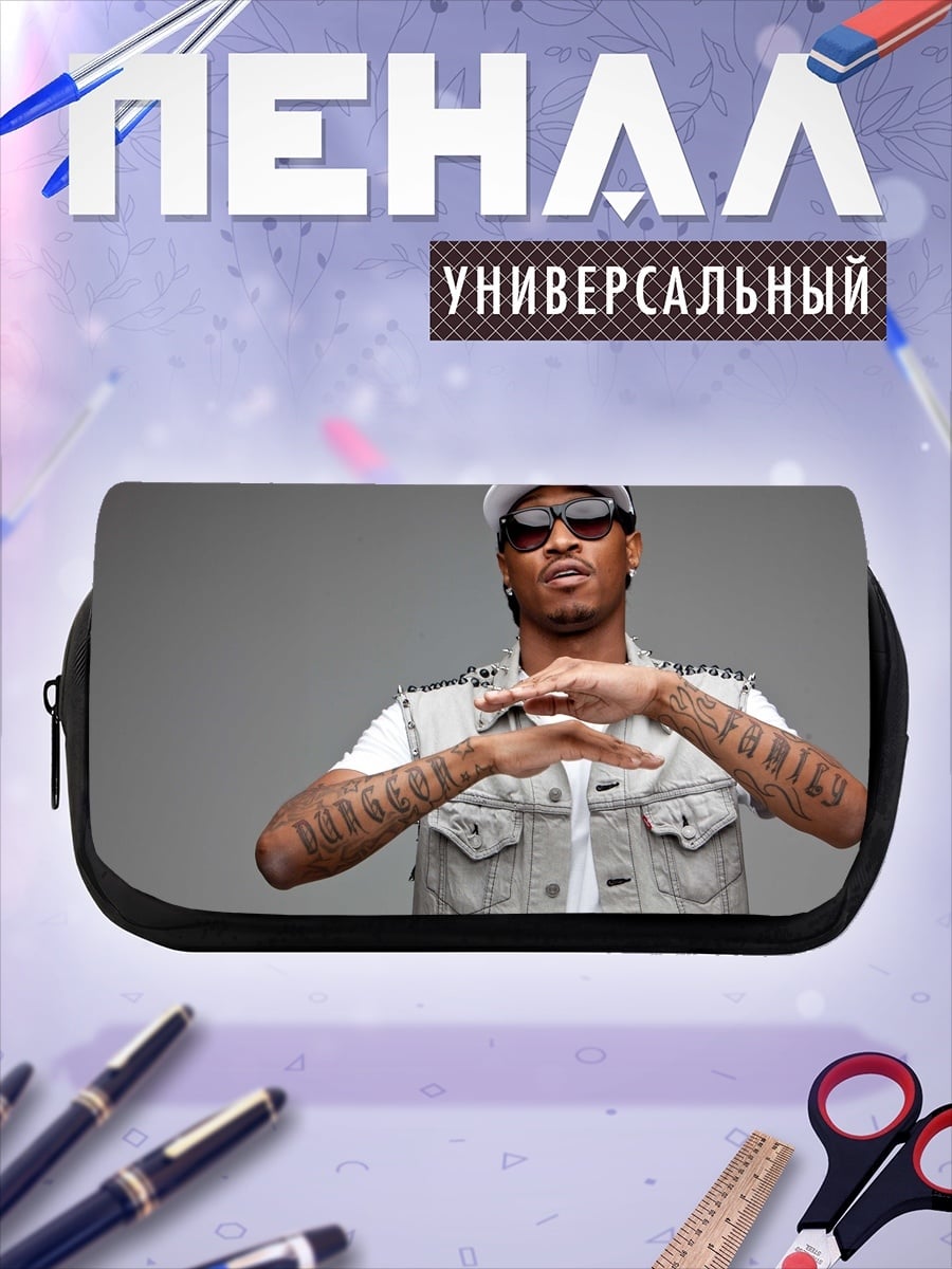 Пенал-косметичка рэпер в кепке