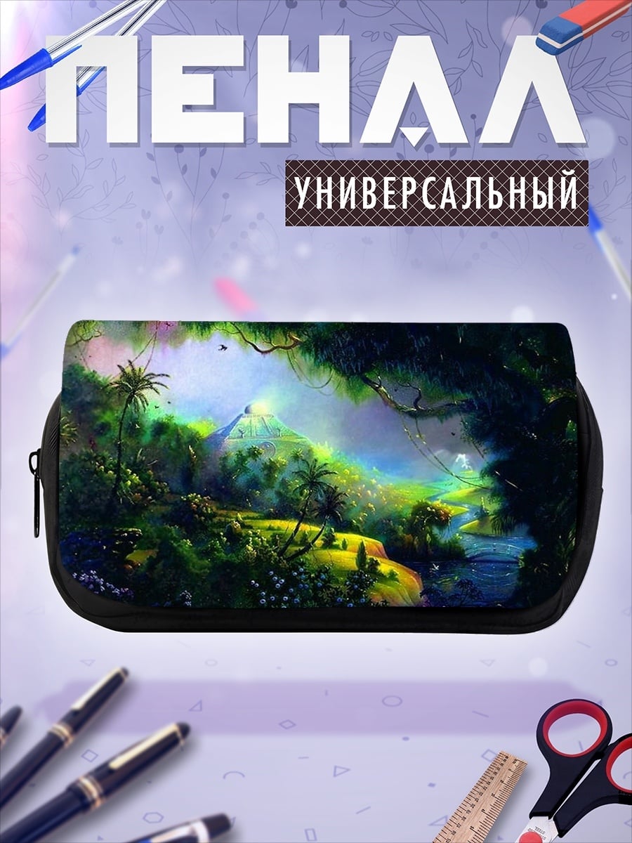 Пенал-косметичка волшебный лес
