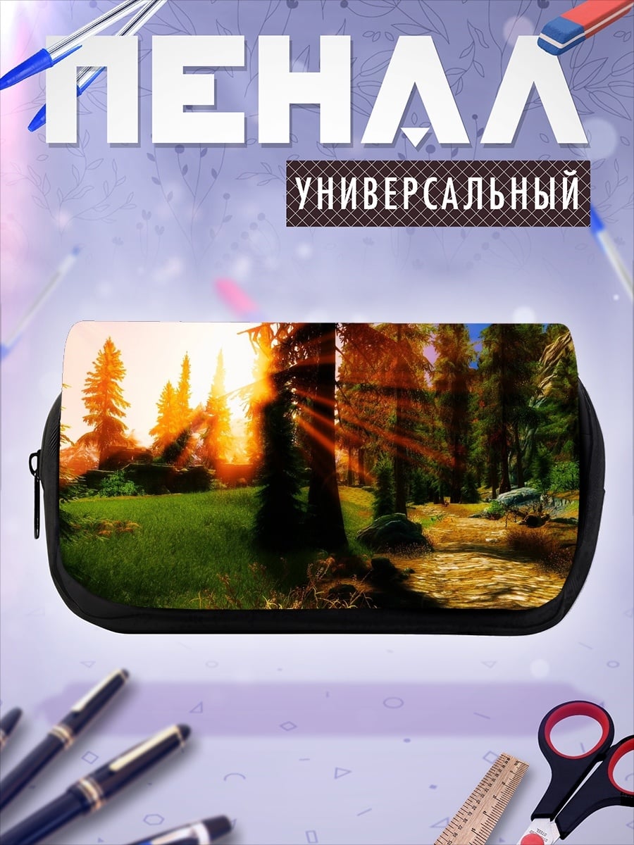 Пенал-косметичка Лесной закат