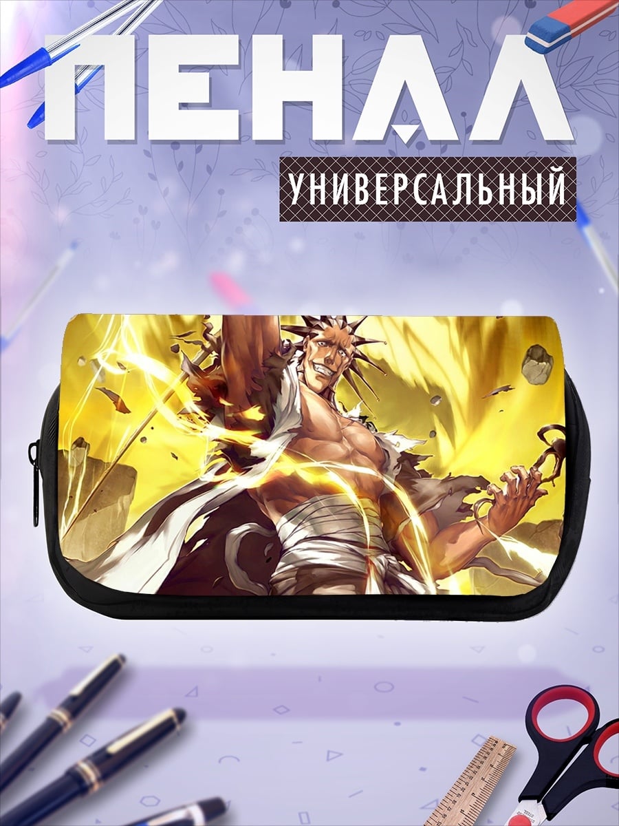 Пенал-косметичка Сильный воин в золоте