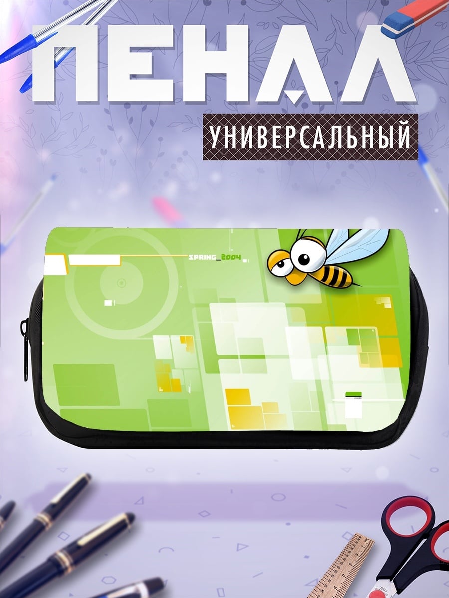 Пенал-косметичка Мультяшная пчела арт