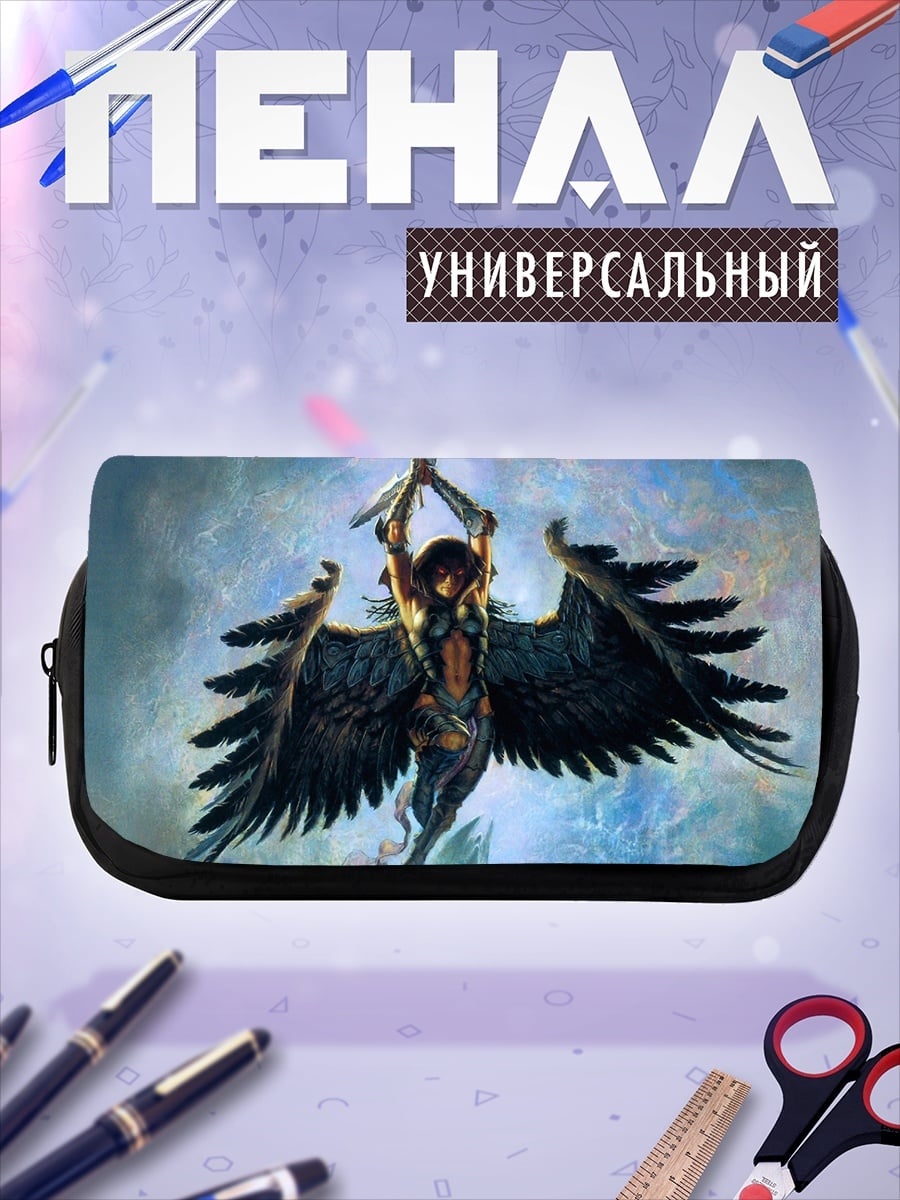 Пенал-косметичка Ангел с крыльями