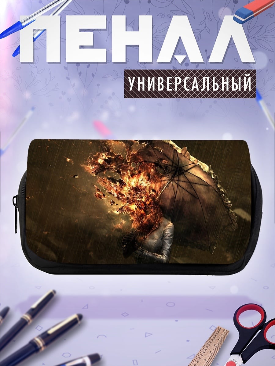 Пенал-косметичка Штурмовик в огне