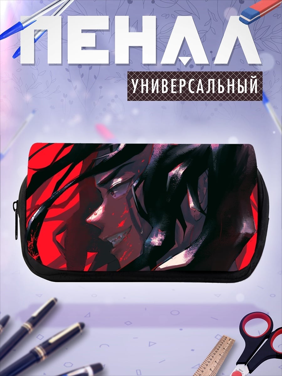 Пенал-косметичка волосы на ветру