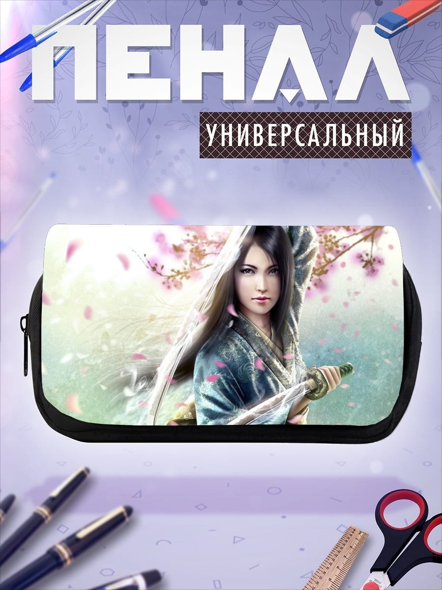 Пенал-косметичка Самурайская весна