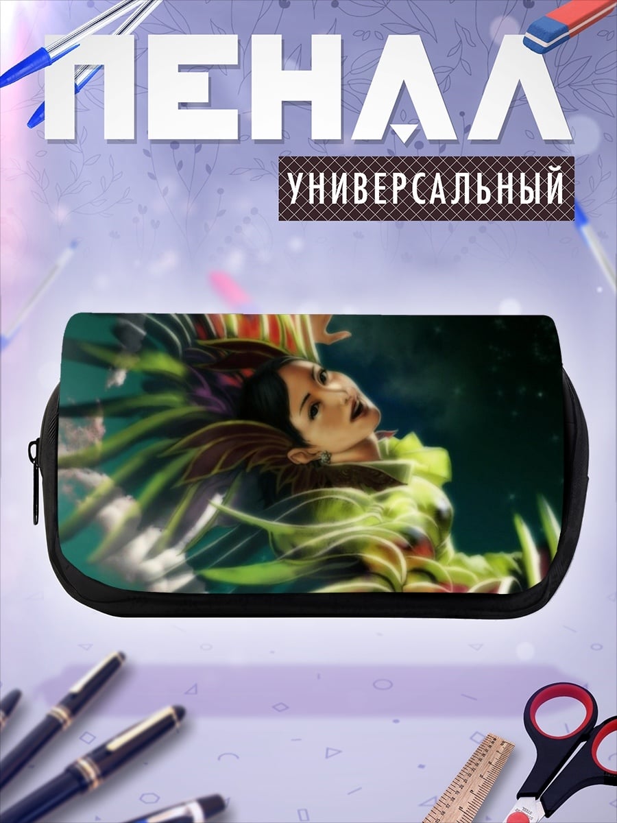 Пенал-косметичка Аниме девушка космос