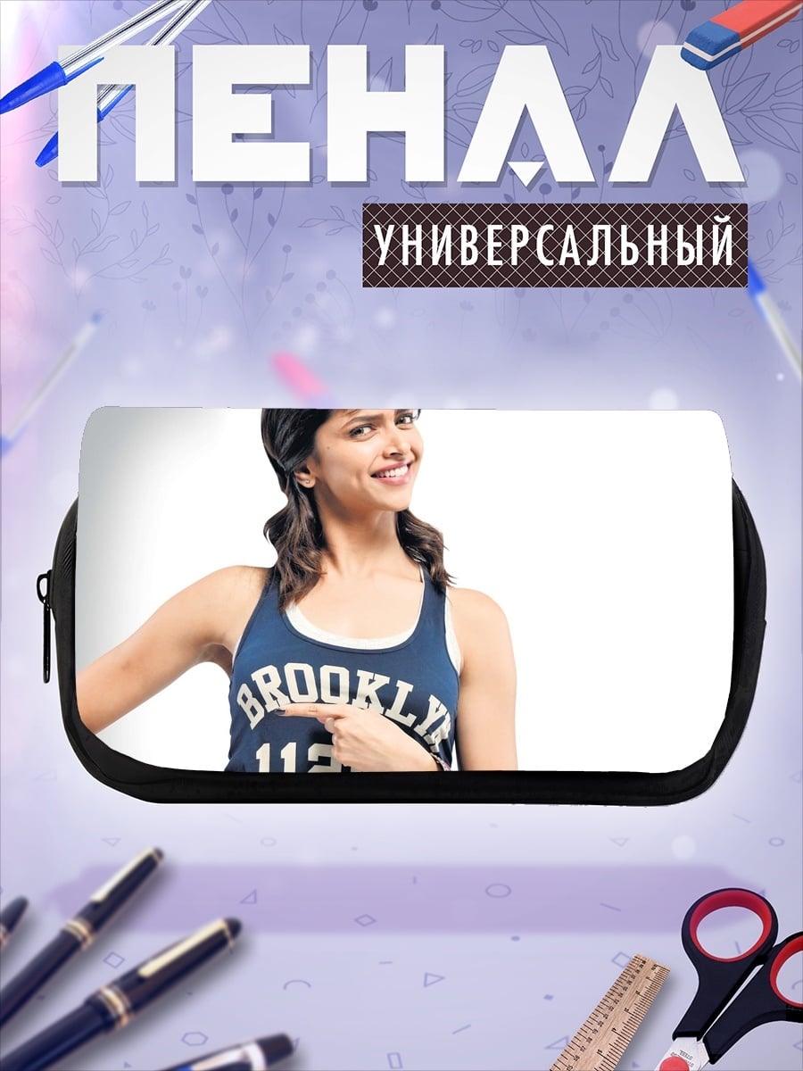 Пенал-косметичка Девушка в майке