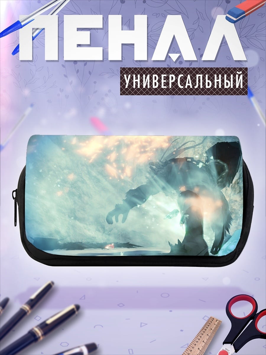 Пенал-косметичка ледяной монстр