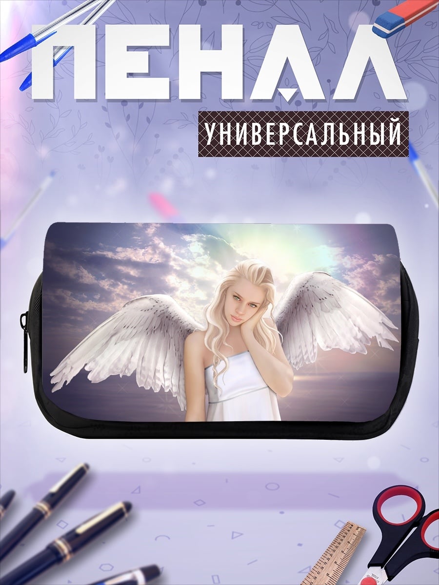 Пенал-косметичка ангел небеса