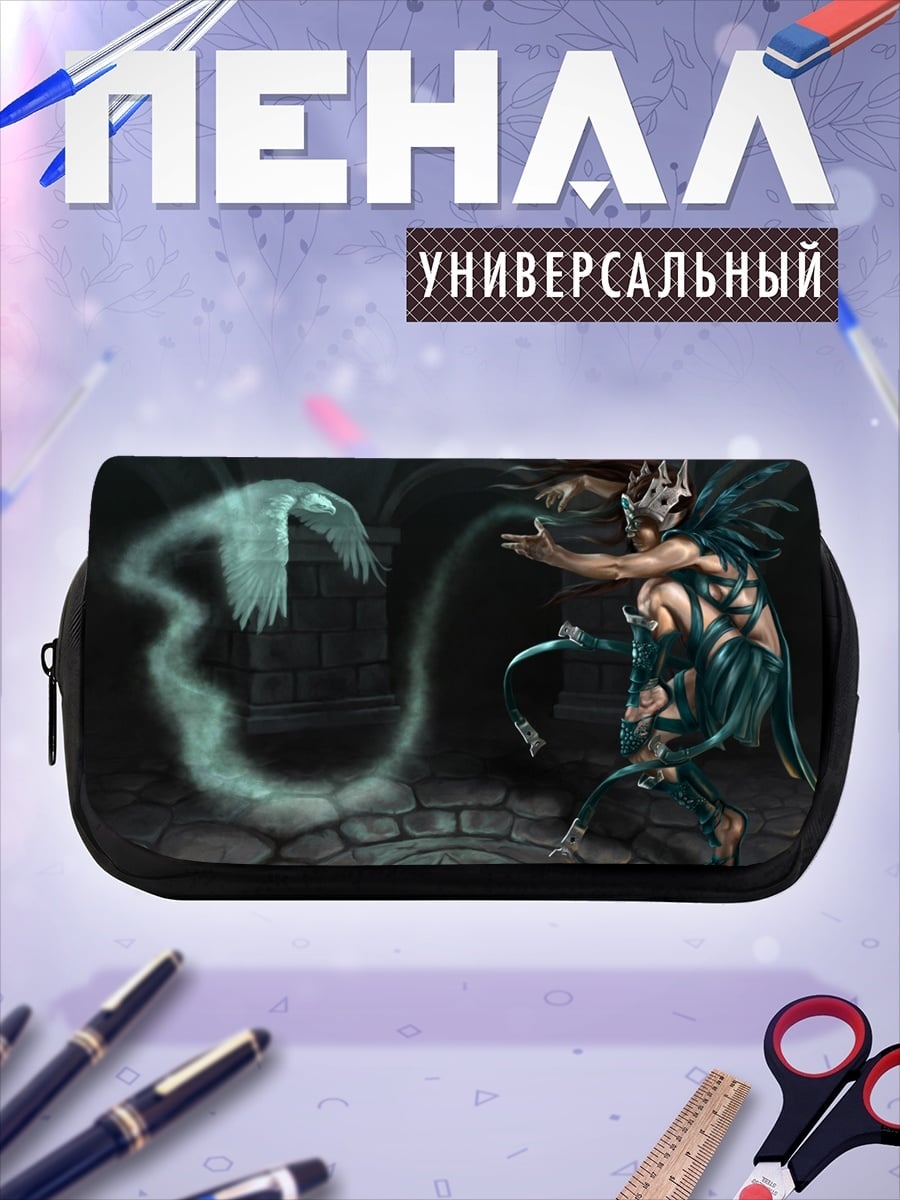 Пенал-косметичка Шаман и дух птицы