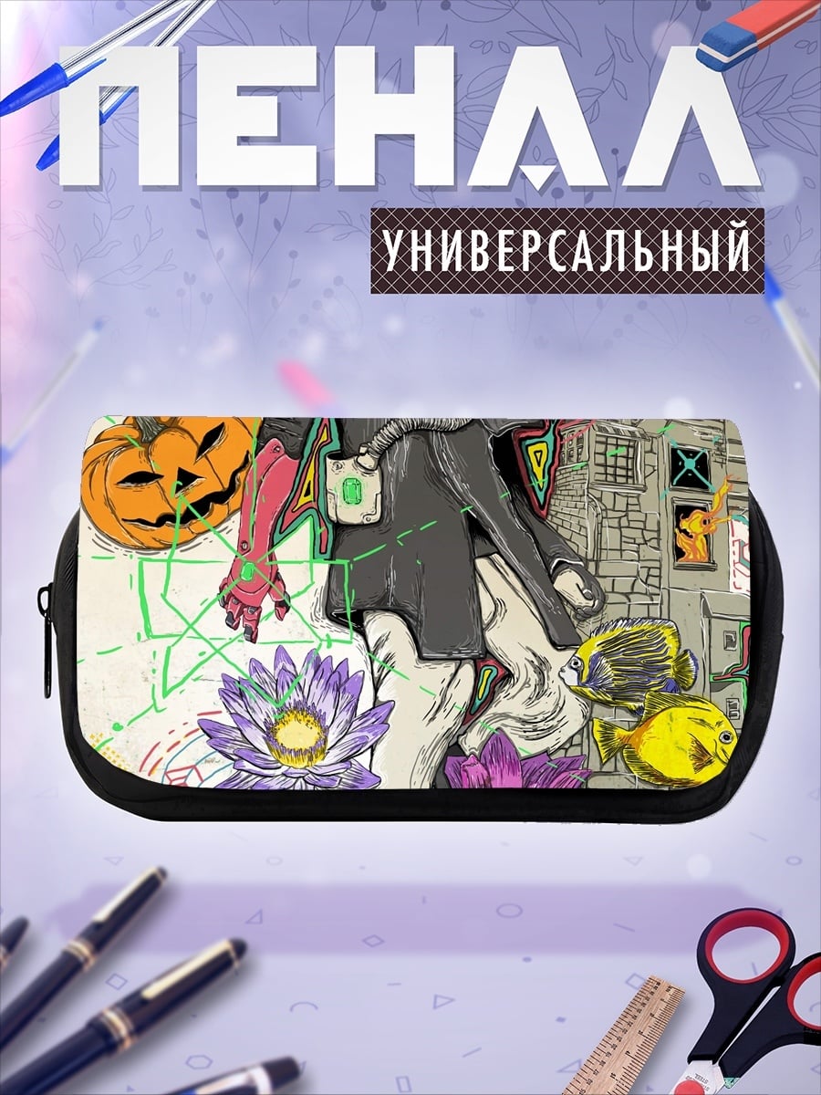 Пенал-косметичка Стимпанк персонаж