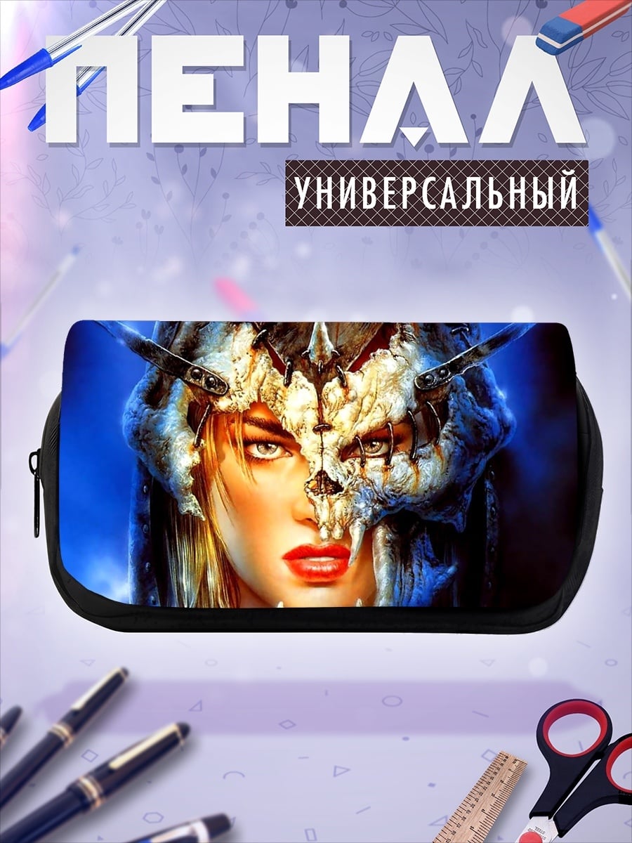 Пенал-косметичка Воин в маске