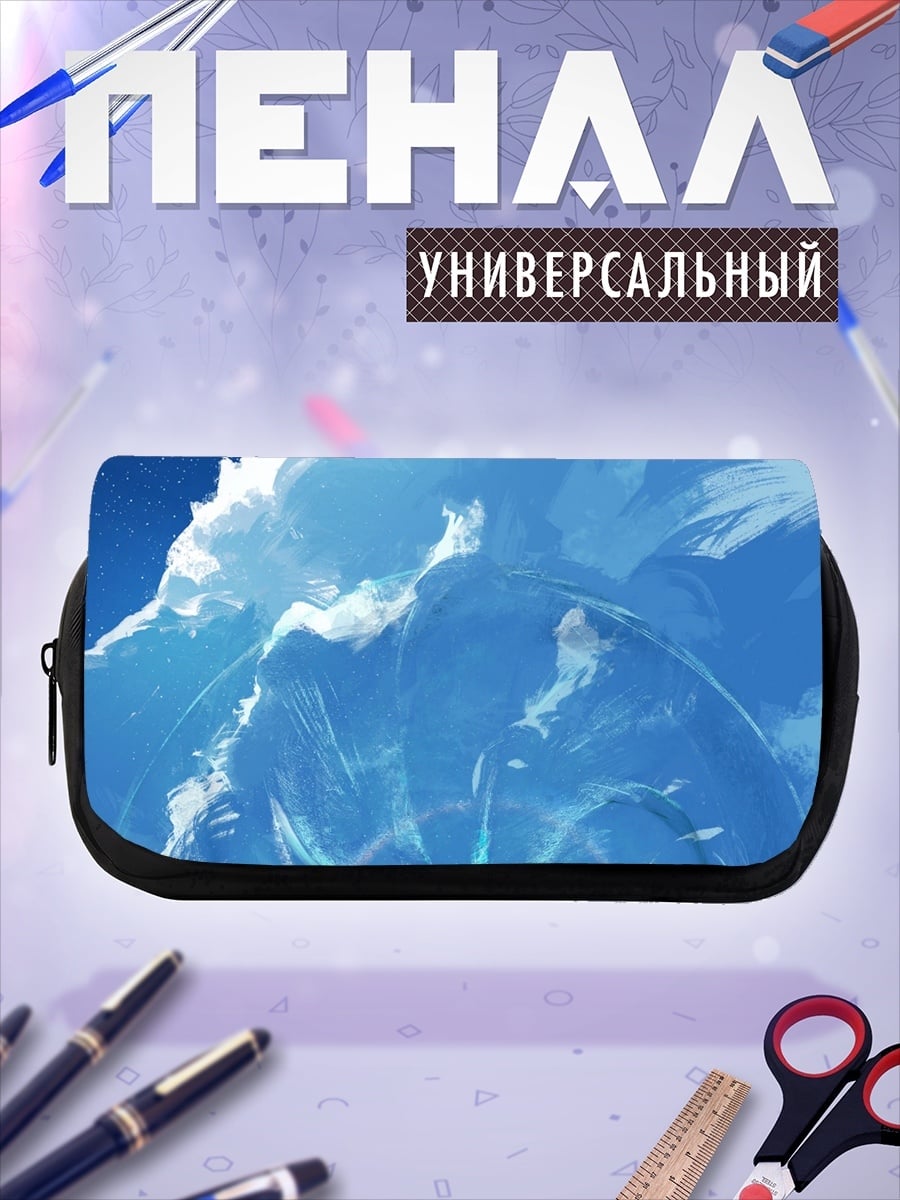 Пенал-косметичка Девушка в лодке