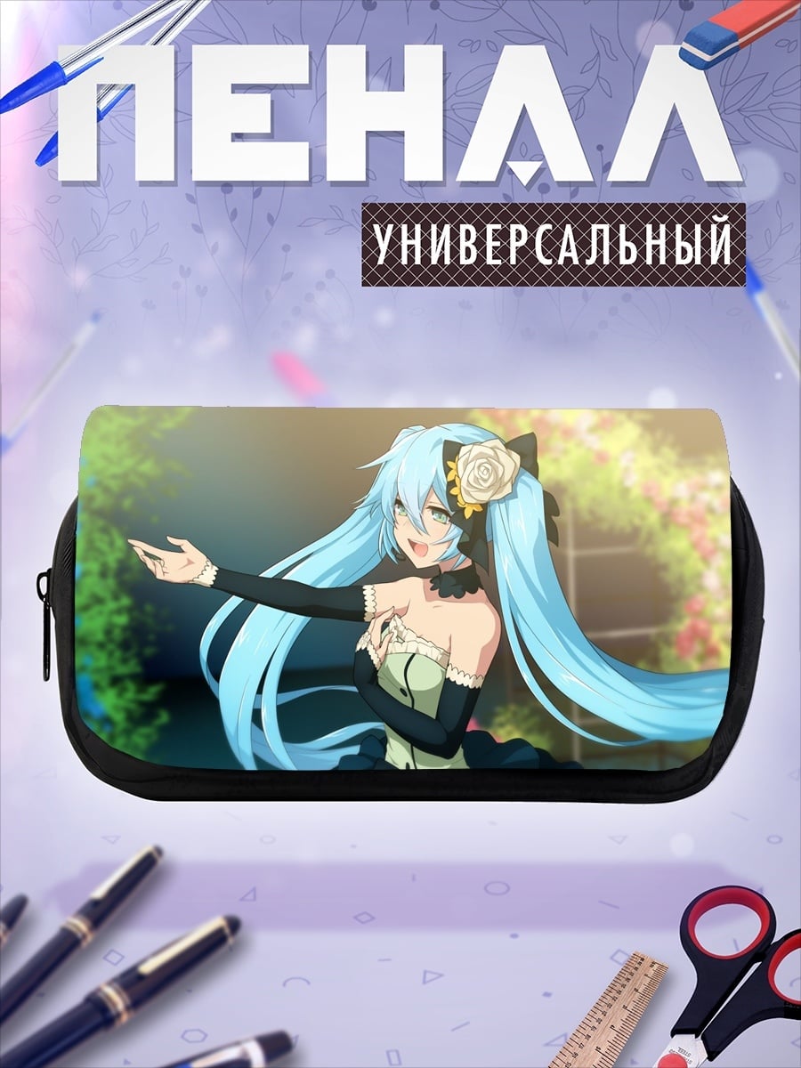 Пенал-косметичка Голубоволосая певица