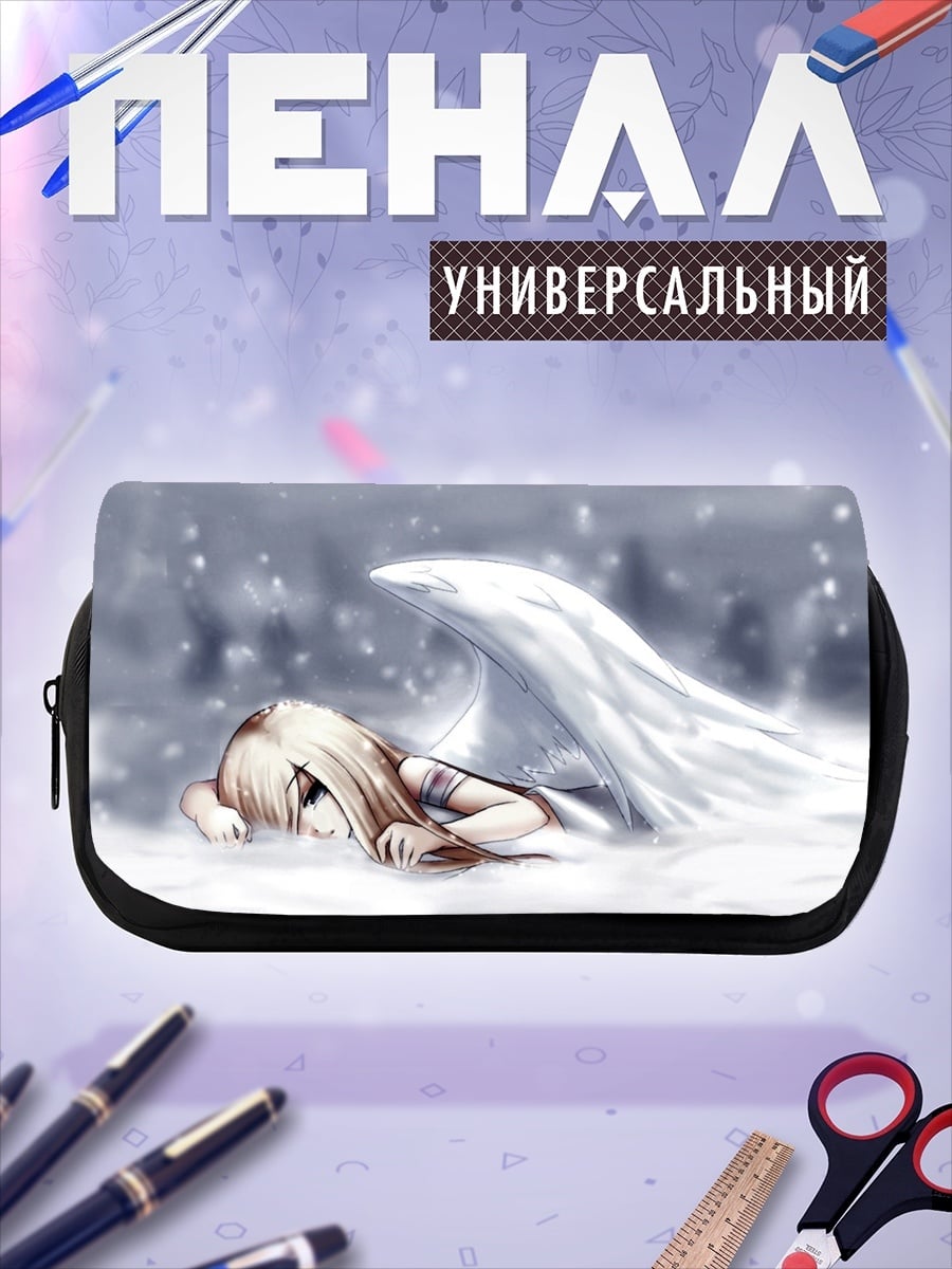 Пенал-косметичка Ангел в снегу