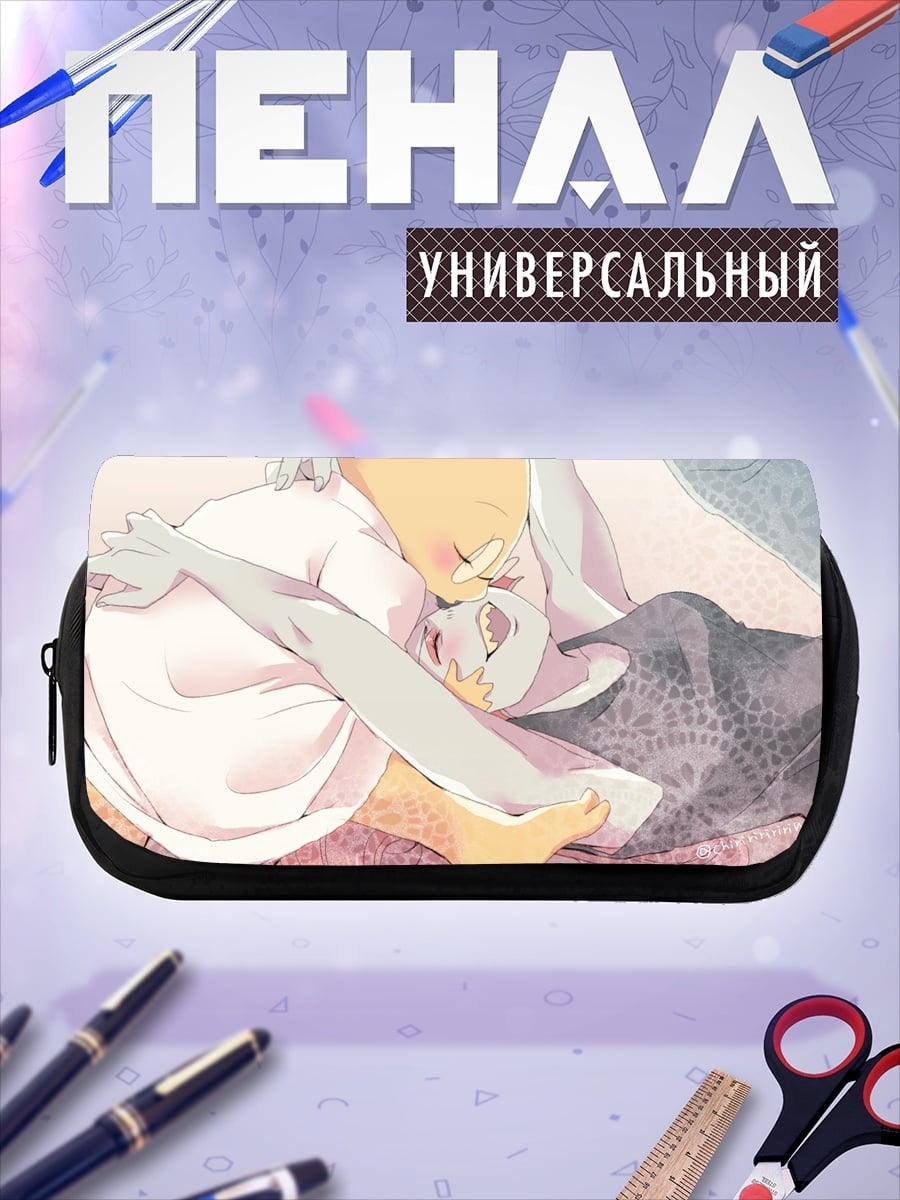 Пенал-косметичка Девушка в кимоно