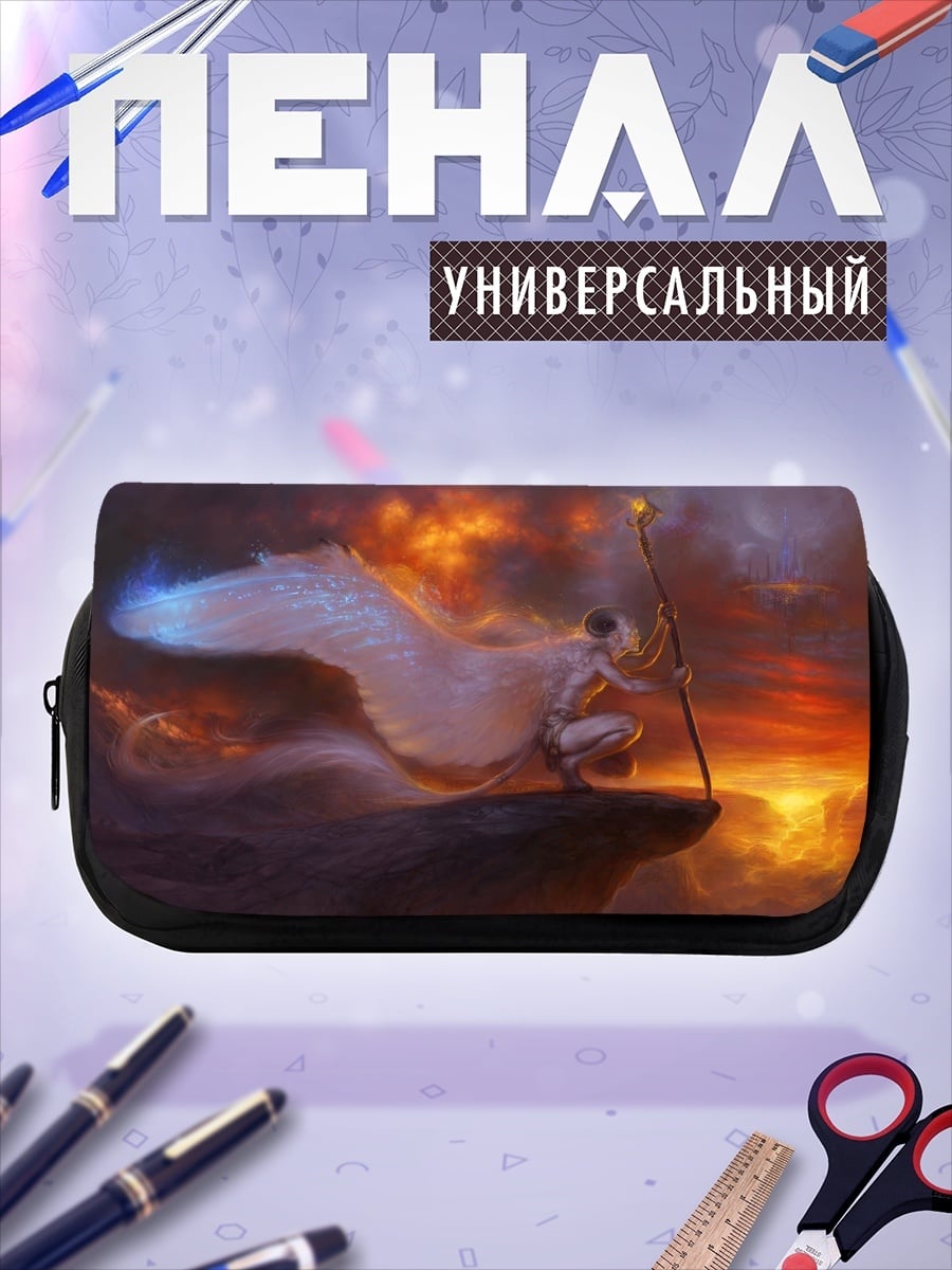 Пенал-косметичка Ангел на скале