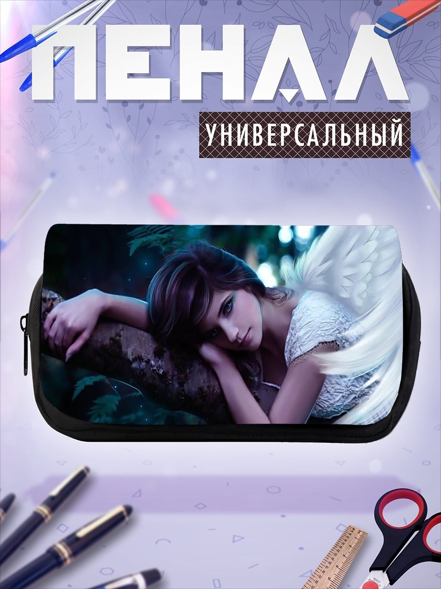 Пенал-косметичка Ангел на ветке