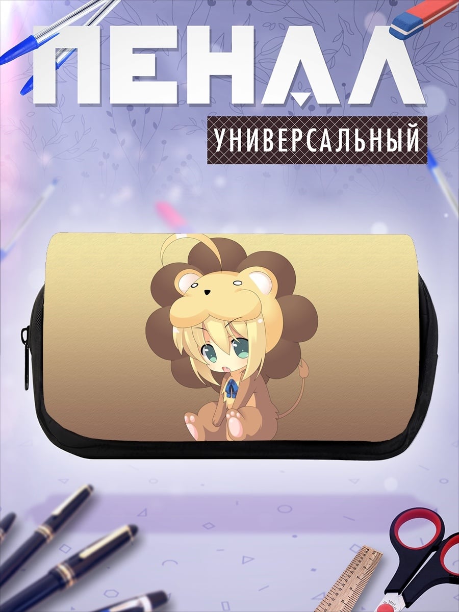 Пенал-косметичка Аниме девочка в костюме