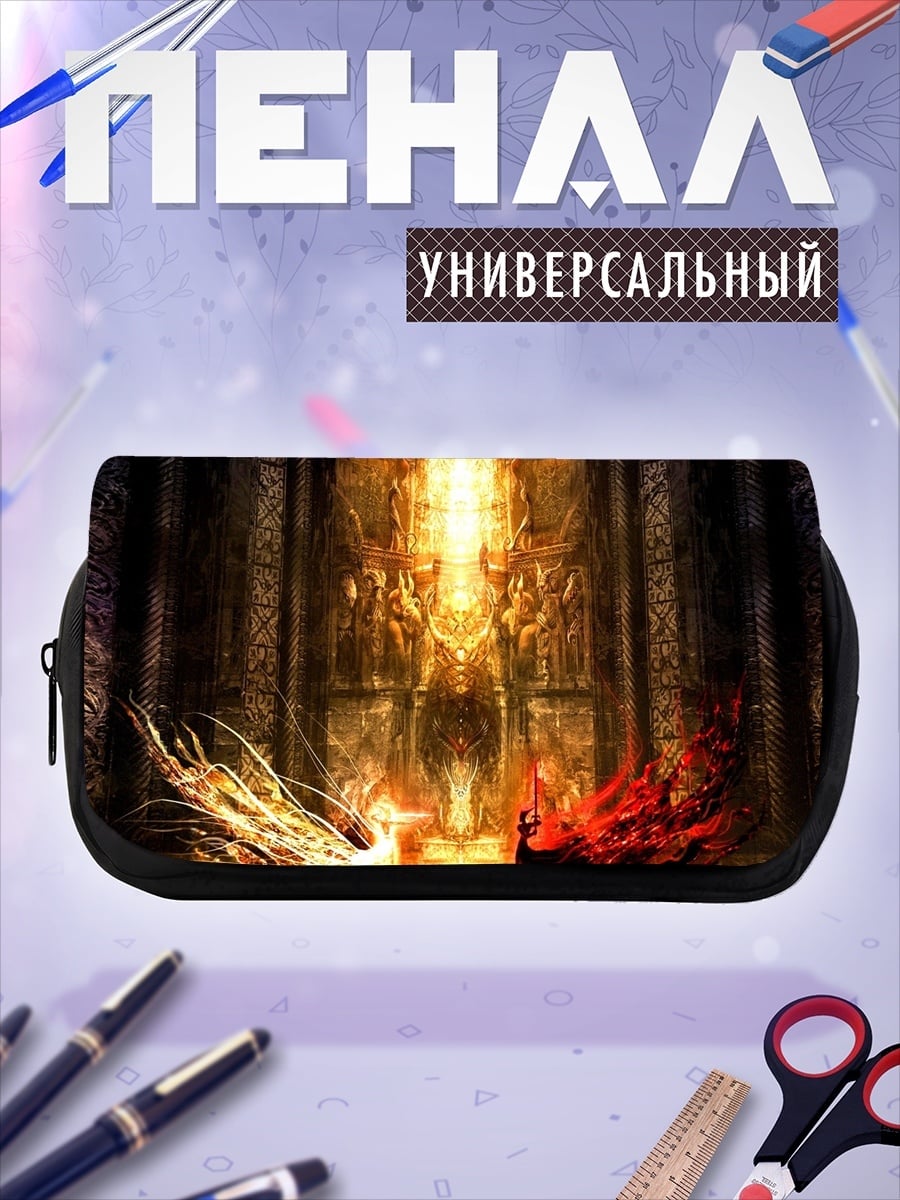Пенал-косметичка Феникс огонь вода