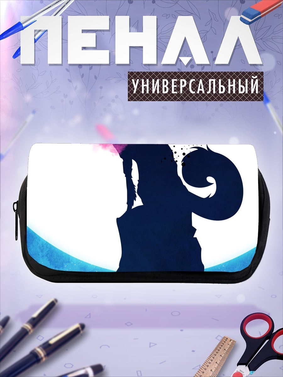 Пенал-косметичка Лиса на луне