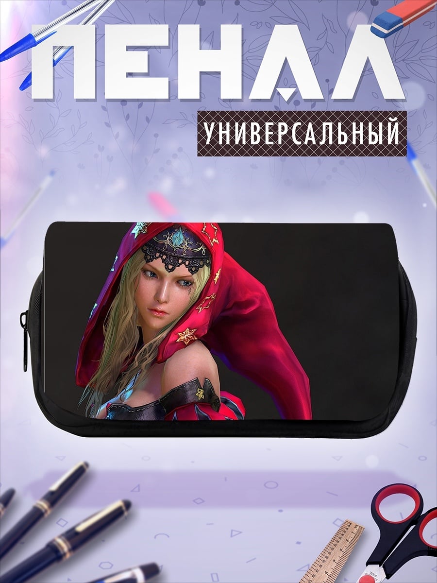 Пенал-косметичка Девушка в красном капюшоне