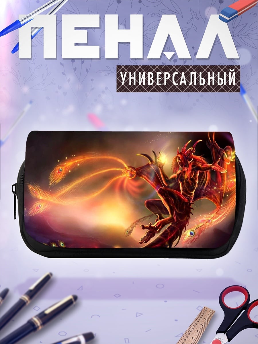 Пенал-косметичка Огненный дракон полет
