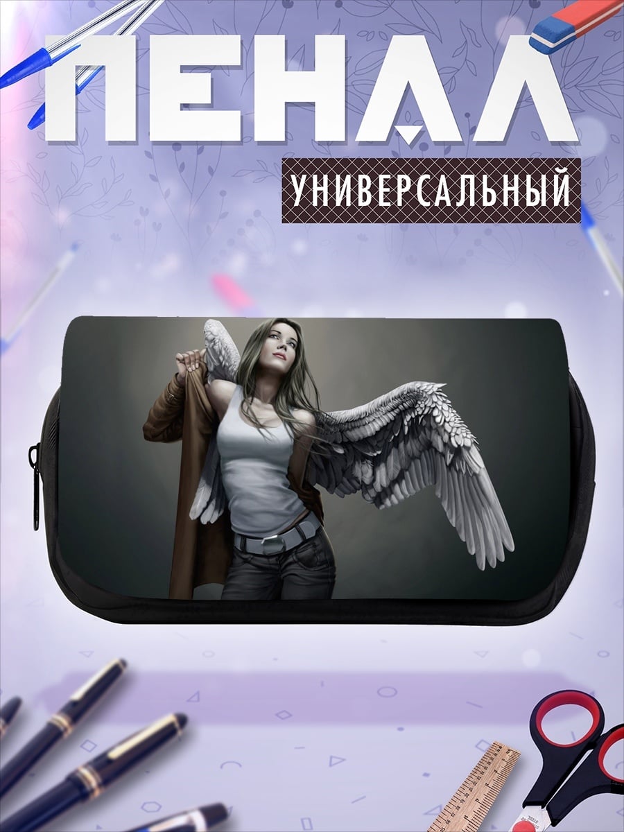 Пенал-косметичка Ангел с крыльями