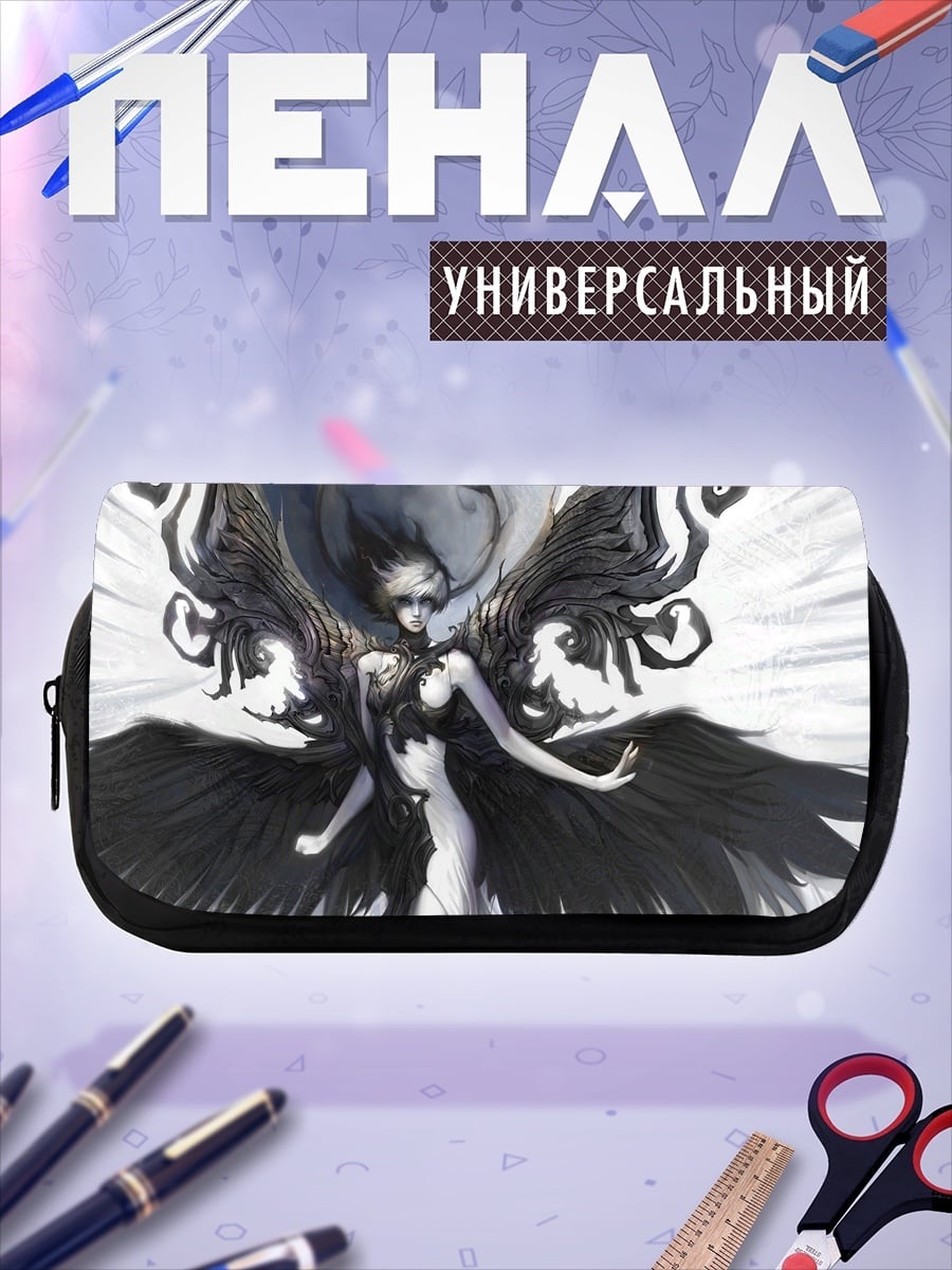 Пенал-косметичка Темная ангелица