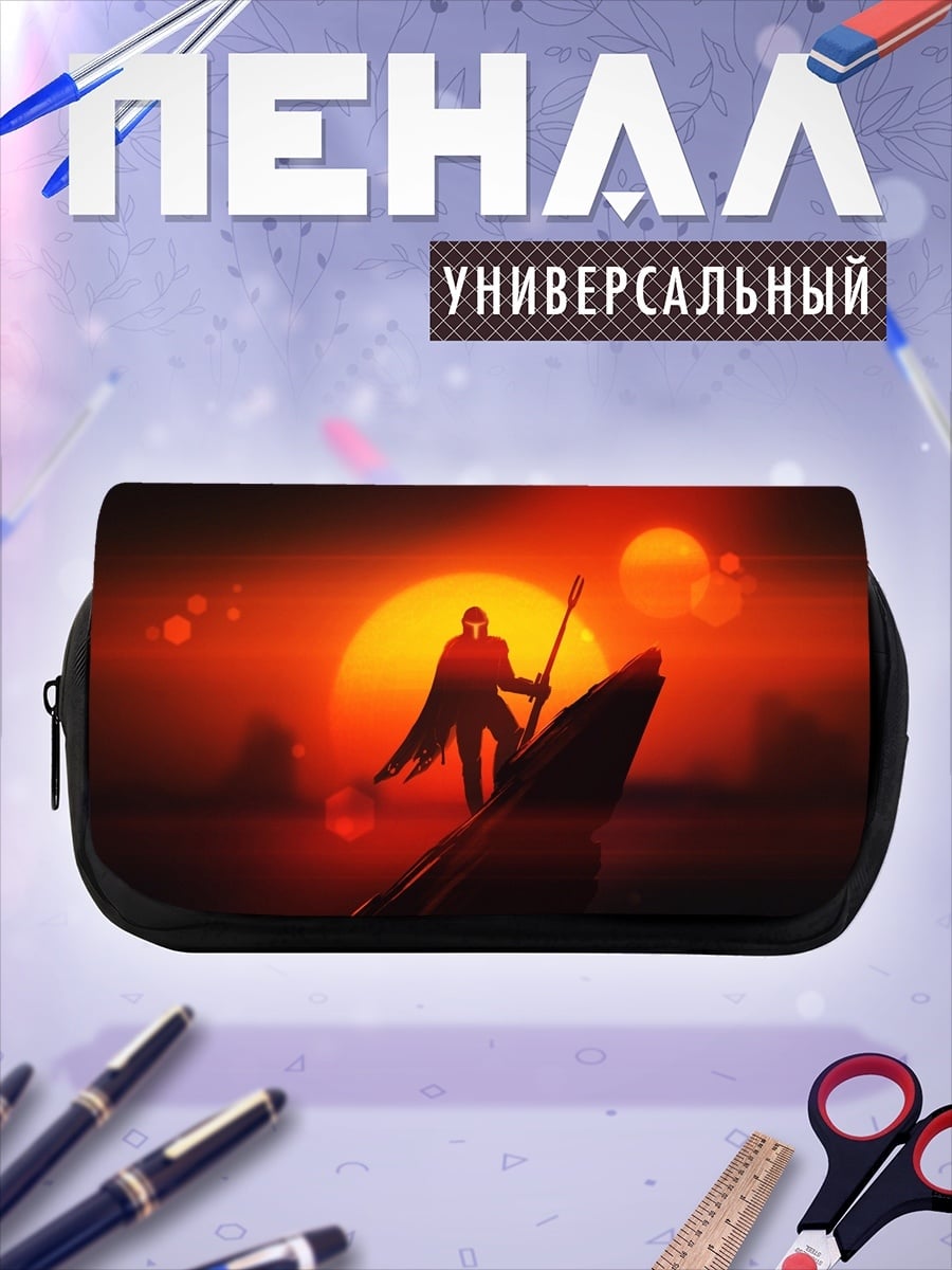 Пенал-косметичка Человек на дюне