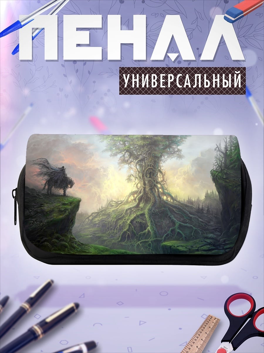 Пенал-косметичка древо жизни мир